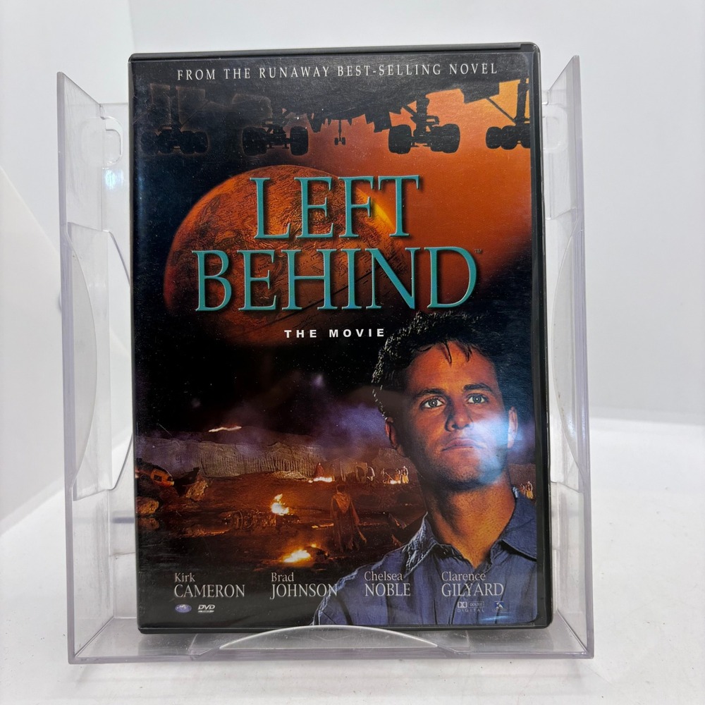 Left Behind The Movie DVD 2000 Kirk Cameron Brad Johnson Christian Drama Film